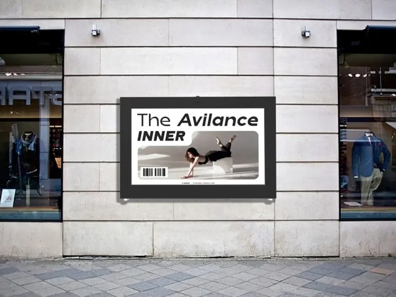 Digital Signage For Outdoor Street